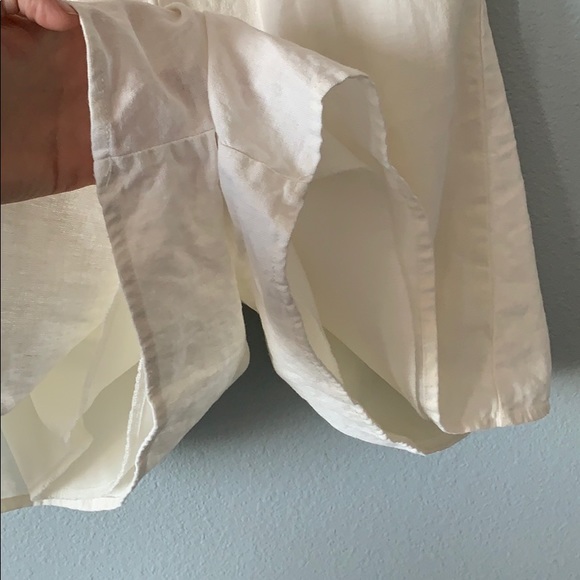 Rowa linen blend cream romper! - Picture 5 of 8